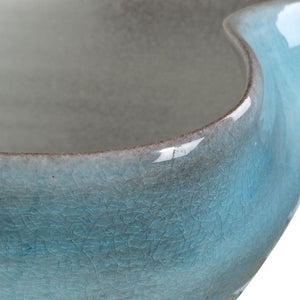 Blue Crest Bowl - elegant decorative bowl for a unique centerpiece in any room | Image 7 | InSTYLE Home & Rugs