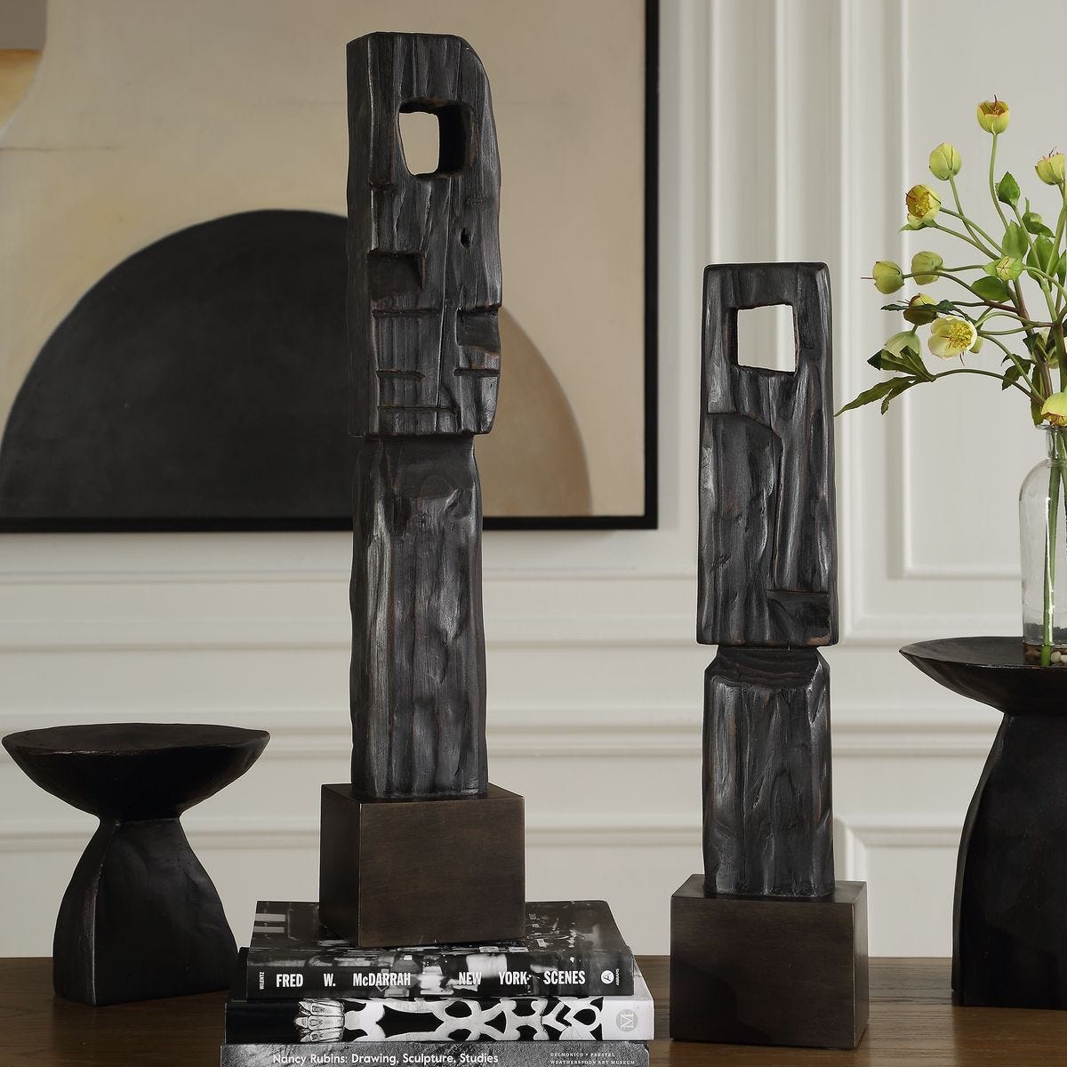 Cipher Totems, S/2 - decor accents and accessories for every room | Image 1 | InSTYLE Home & Rugs