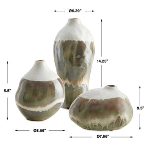Earthflow Indoor-Outdoor Vases, S/3 - decor accents and accessories for every room | Image 6 | InSTYLE Home & Rugs