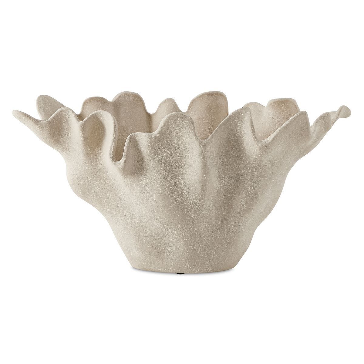 Sand Dune Indoor-Outdoor Bowl - modern decorative bowl for displaying fruit or decorative items | Image 2 | InSTYLE Home & Rugs