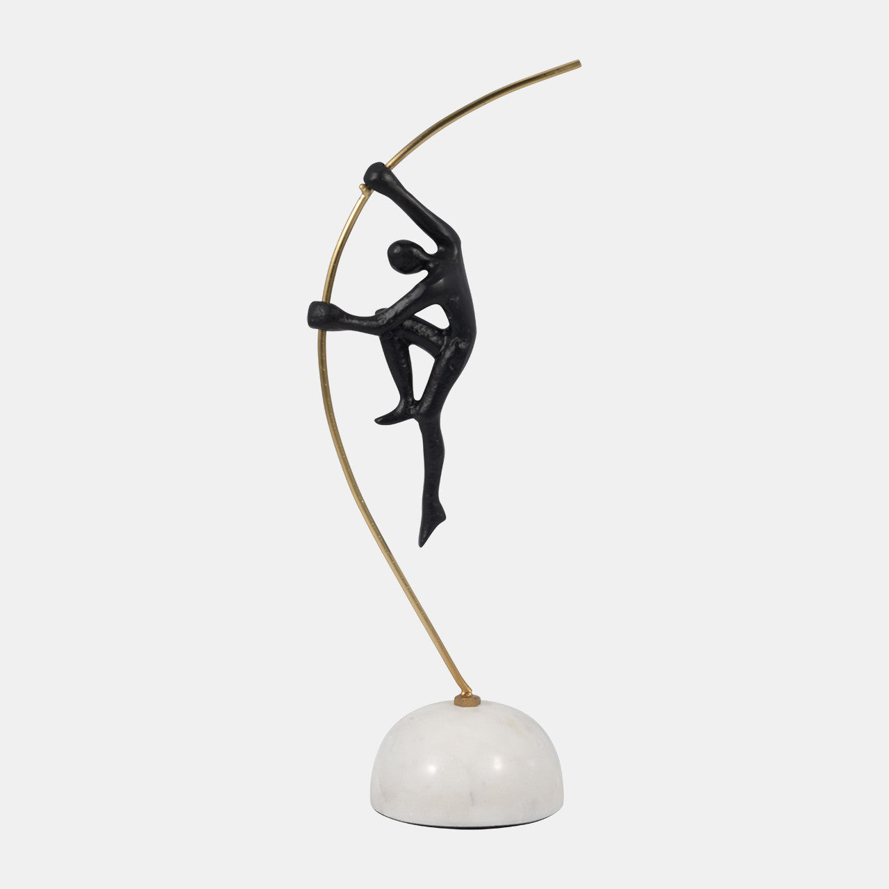 Gymnast On Pole, Black/Gold - stylish home accessories to complete your decor | Image 2 | InSTYLE Home & Rugs