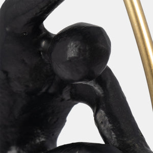 Gymnast On Pole, Black/Gold - stylish home accessories to complete your decor | Image 4 | InSTYLE Home & Rugs