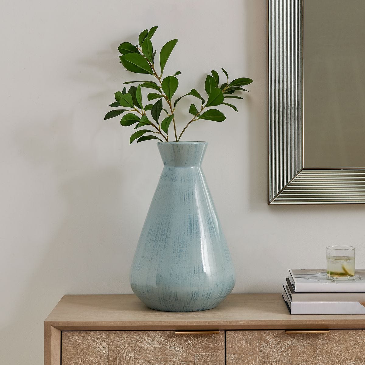 Flare Spire Indoor-Outdoor Vase - elegant vase for adding a touch of style to any room | Image 1 | InSTYLE Home & Rugs