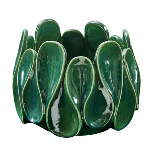 Petal Pinch Indoor-Outdoor Bowl - stylish decorative bowl to enhance your home decor | Image 5 | InSTYLE Home & Rugs
