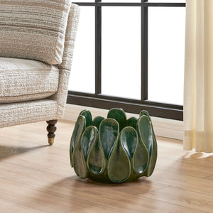 Petal Pinch Indoor-Outdoor Bowl - stylish decorative bowl to enhance your home decor | Image 3 | InSTYLE Home & Rugs