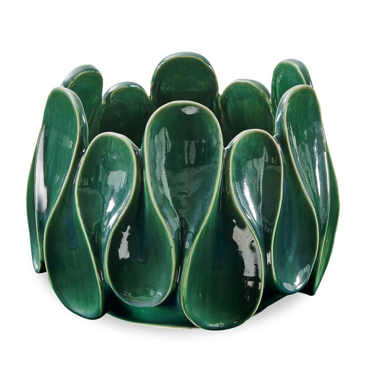 Petal Pinch Indoor-Outdoor Bowl - stylish decorative bowl to enhance your home decor | Image 2 | InSTYLE Home & Rugs