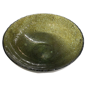 Veridian Shimmer Bowl - elegant decorative bowl for a unique centerpiece in any room | Image 5 | InSTYLE Home & Rugs