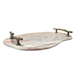Stone and Twig Indoor-Outdoor Tray - stylish tray to organize and display your favorite items | Image 3 | InSTYLE Home & Rugs