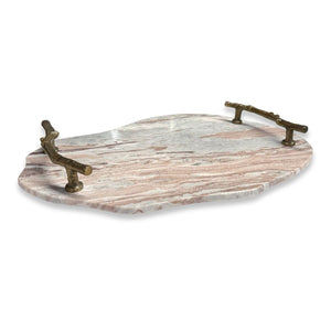 Stone and Twig Indoor-Outdoor Tray - stylish tray to organize and display your favorite items | Image 2 | InSTYLE Home & Rugs