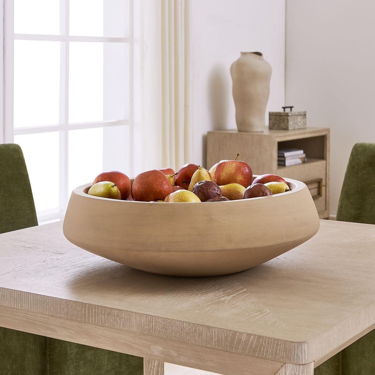 Sienna Scape Indoor-Outdoor Bowl - elegant decorative bowl for a unique centerpiece in any room | Image 1 | InSTYLE Home & Rugs