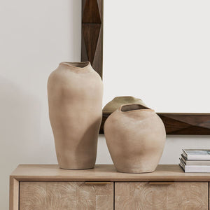 Shadow Play Indoor-Outdoor Vases, S/2 - stylish home accessories to complete your decor | Image 3 | InSTYLE Home & Rugs