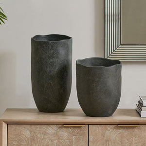 Komorebi Indoor-Outdoor Vases, S/2 - stylish home accessories to complete your decor | Image 1 | InSTYLE Home & Rugs