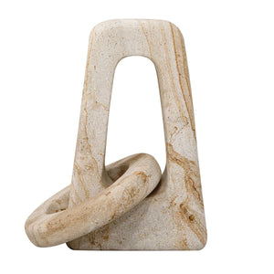 Continuum Stone Indoor-Outdoor Sculpture - modern accessories for a personalized living space | Image 4 | InSTYLE Home & Rugs