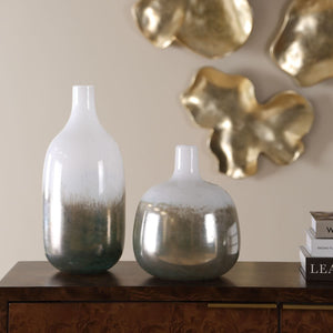 Cardoni Vases, Smoke, S/2 - modern accessories for a personalized living space | Image 3 | InSTYLE Home & Rugs
