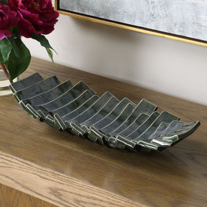 Harbor Ridge Bowl - elegant decorative bowl for a unique centerpiece in any room | Image 4 | InSTYLE Home & Rugs