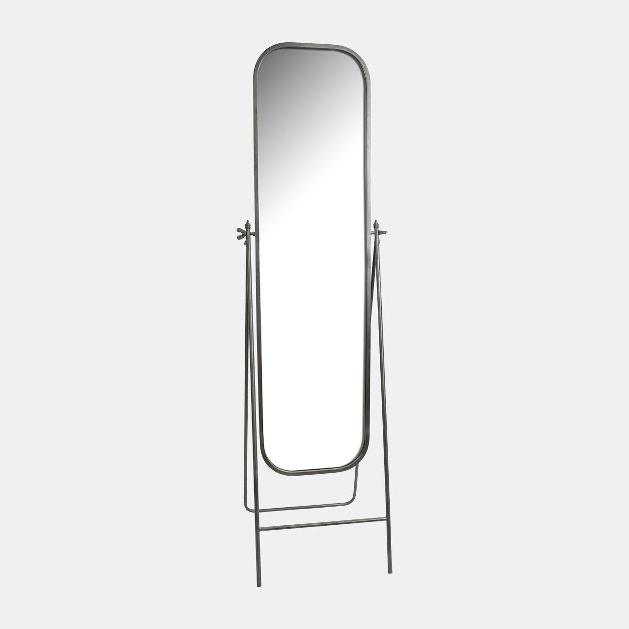 Floor Mirror On Stand - modern mirror with sleek design for contemporary interiors | Image 1 | InSTYLE Home & Rugs