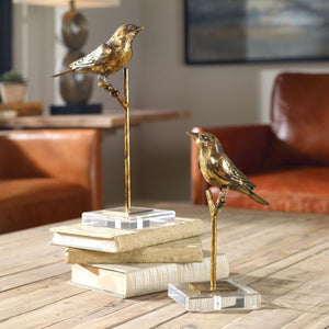 Passerines Figurines, S/2 - stylish home accessories to complete your decor | Image 3 | InSTYLE Home & Rugs