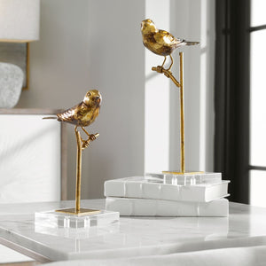 Passerines Figurines, S/2 - stylish home accessories to complete your decor | Image 1 | InSTYLE Home & Rugs