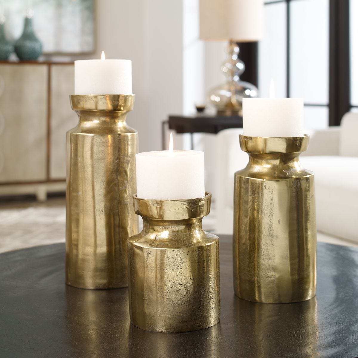 Amina Candleholders, S/3 - decor accents and accessories for every room | Image 1 | InSTYLE Home & Rugs