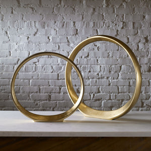 Jimena Ring Sculptures, S/2 - modern accessories for a personalized living space | Image 6 | InSTYLE Home & Rugs