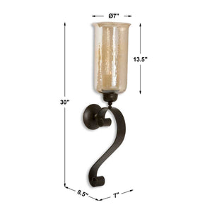 Joselyn Candle Sconce - transform your walls with stylish wall decor | Image 5 | InSTYLE Home & Rugs