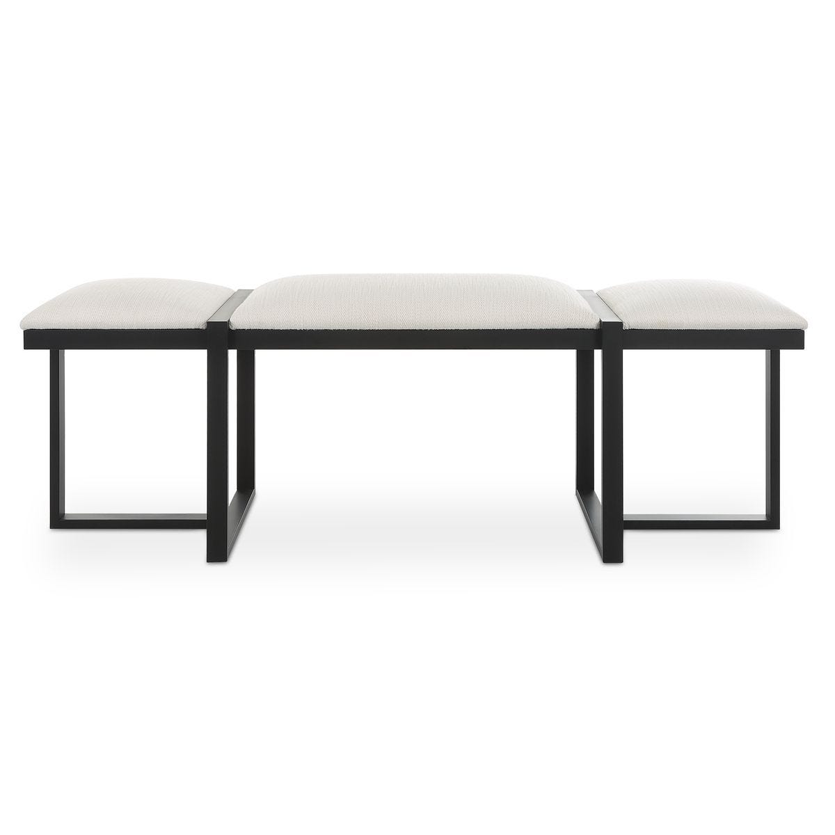 Triple Cloud Bench - stylish bench for any space | Image 1 | InSTYLE Home & Rugs