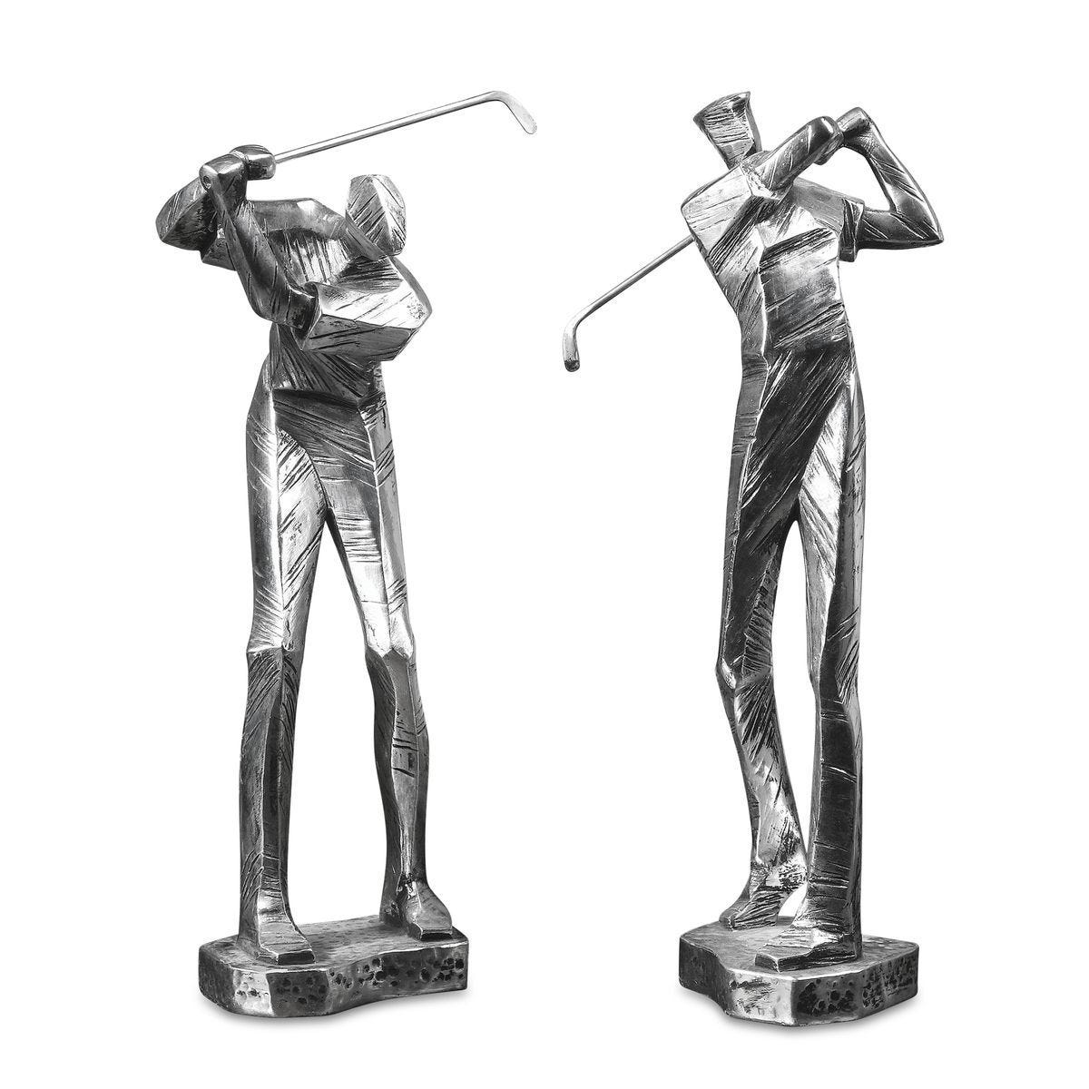 Practice Shot Figurines, S/2 - modern accessories for a personalized living space | Image 2 | InSTYLE Home & Rugs