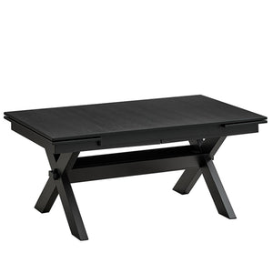Argyle Dining Table with Extension, 66"-94" - stylish dining tables for gatherings | Image 4 | InSTYLE Home & Rugs