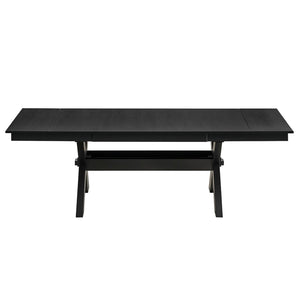 Argyle Dining Table with Extension, 66"-94" - stylish dining tables for gatherings | Image 5 | InSTYLE Home & Rugs