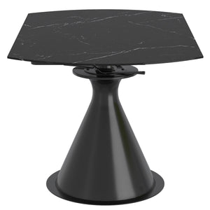Calisto Round Dining Table with Extension, 51" - elegant tables for dining rooms | Image 5 | InSTYLE Home & Rugs