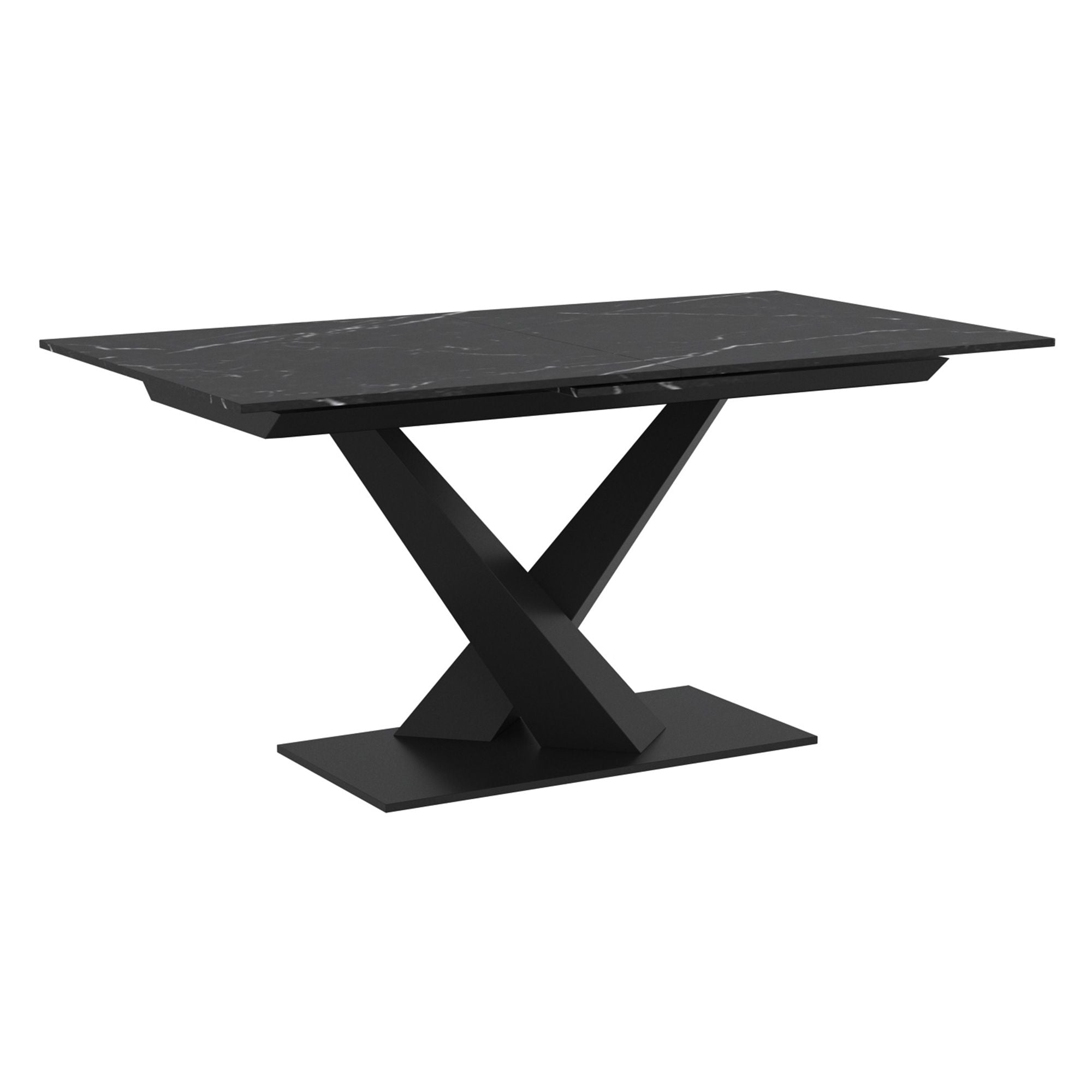 Julius Dining Table w/Extension - elegant tables for dining rooms | Image 1 | InSTYLE Home & Rugs