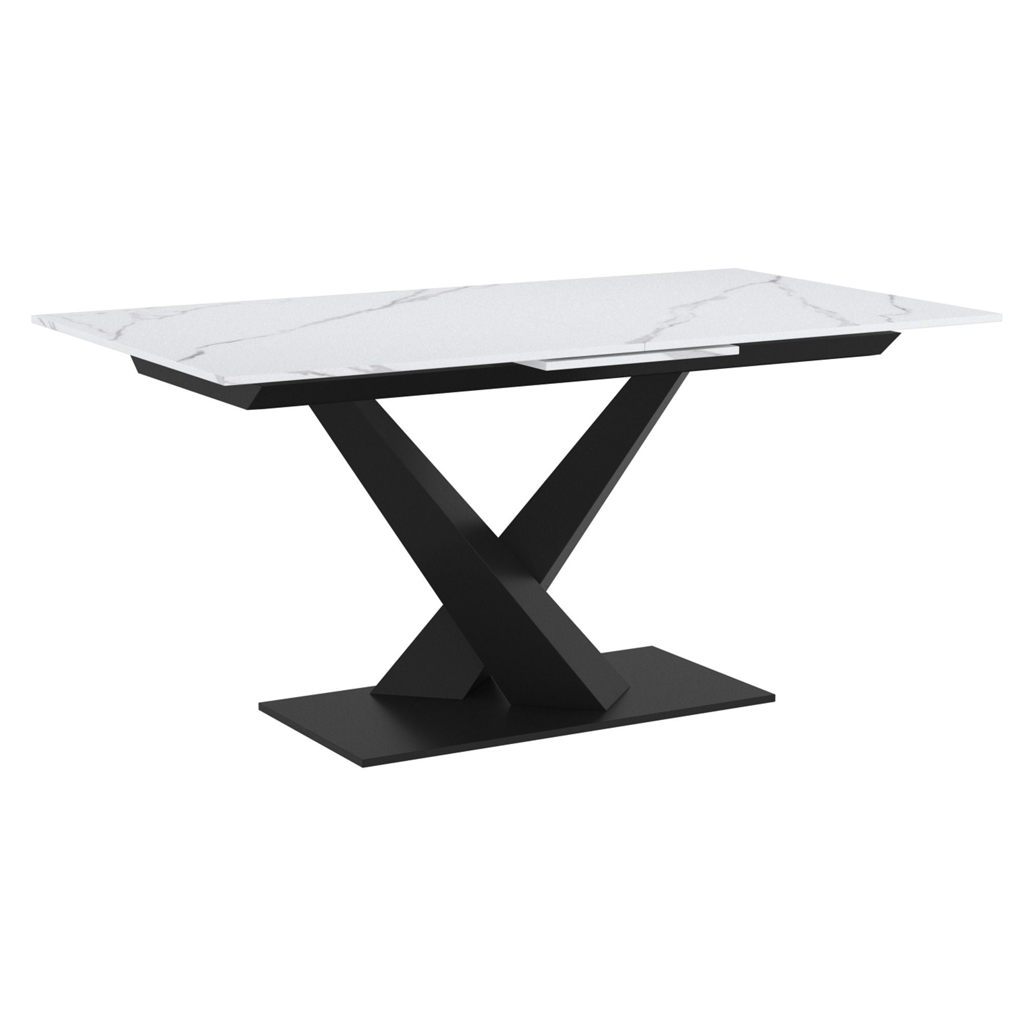 Julius Dining Table w/Extension - elegant tables for dining rooms | Image 2 | InSTYLE Home & Rugs