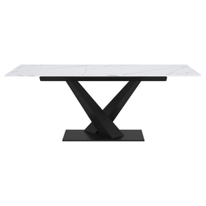 Julius Dining Table with Extension, 63"-79" - perfect for family meals | Image 13 | InSTYLE Home & Rugs