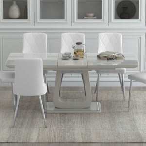 Corvus Dining Table with Extension, 55"-71" - stylish dining tables for gatherings | Image 2 | InSTYLE Home & Rugs