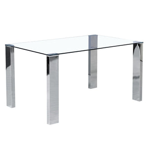 Frankfurt Rectangular Dining Table, 55" - elegant tables for dining rooms | Image 9 | InSTYLE Home & Rugs