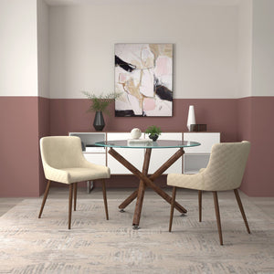 Rocca Round Dining Table - stylish dining tables for gatherings | Image 3 | InSTYLE Home & Rugs