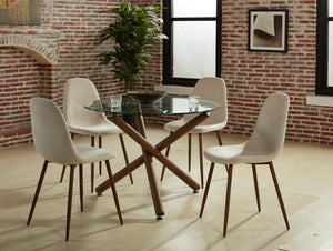 Rocca Round Dining Table, 40" - stylish dining tables for gatherings | Image 4 | InSTYLE Home & Rugs
