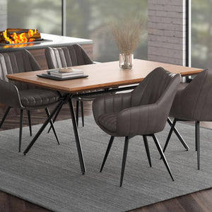 Bronx Rectangular Dining Table, 63" - perfect for family meals | Image 2 | InSTYLE Home & Rugs