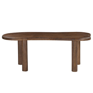 Zaloa Organic Dining Table, 78" - elegant tables for dining rooms | Image 5 | InSTYLE Home & Rugs