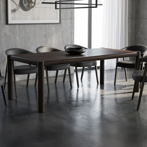 Advik Rectangular Dining Table, 79" - perfect for family meals | Image 3 | InSTYLE Home & Rugs