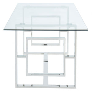 Eros Rectangular Dining Table, 71" - perfect for family meals | Image 12 | InSTYLE Home & Rugs