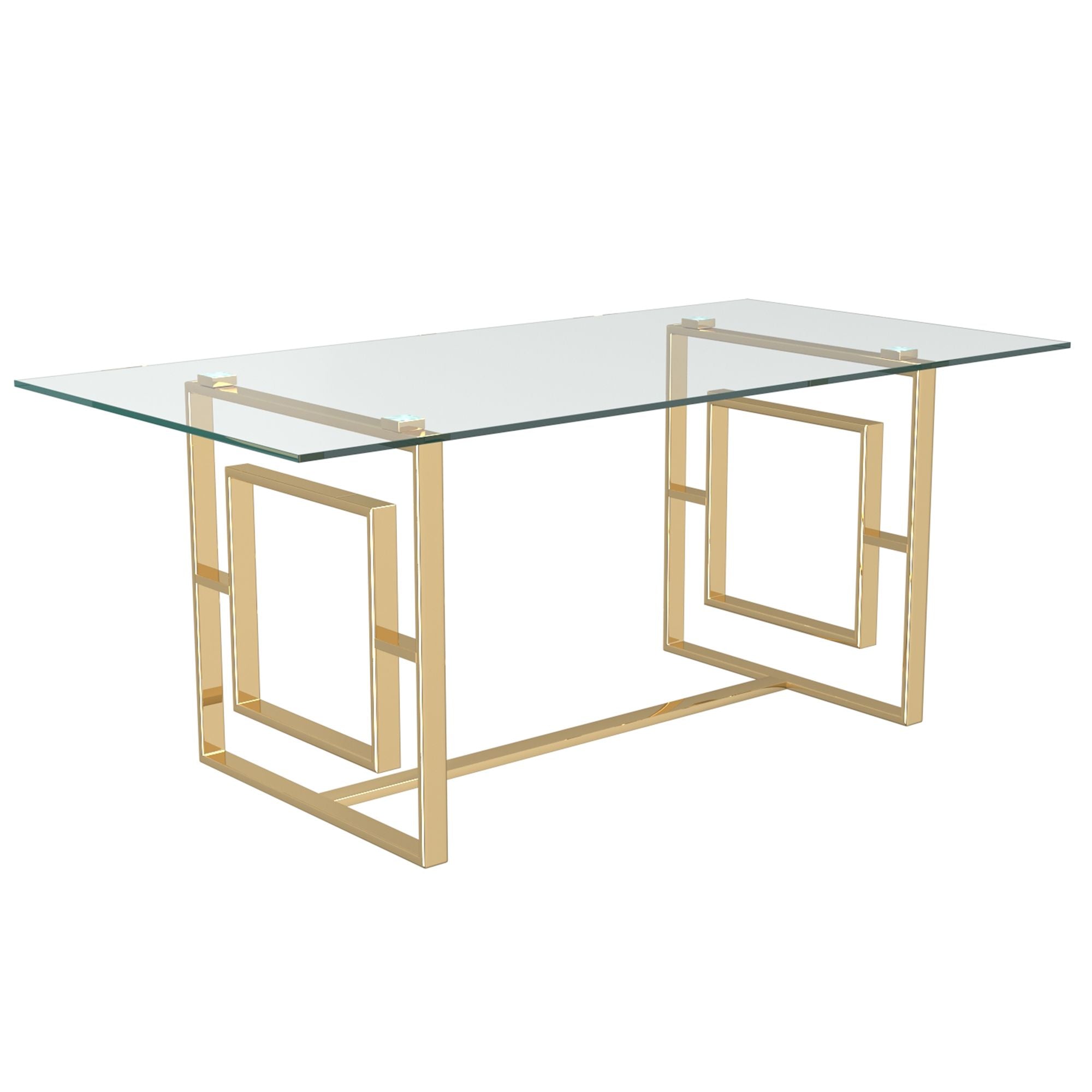 Eros Rectangular Dining Table, 71" - elegant tables for dining rooms | Image 1 | InSTYLE Home & Rugs