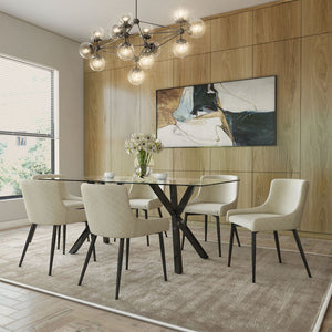 Stark Rectangular Dining Table - perfect for family meals | Image 8 | InSTYLE Home & Rugs
