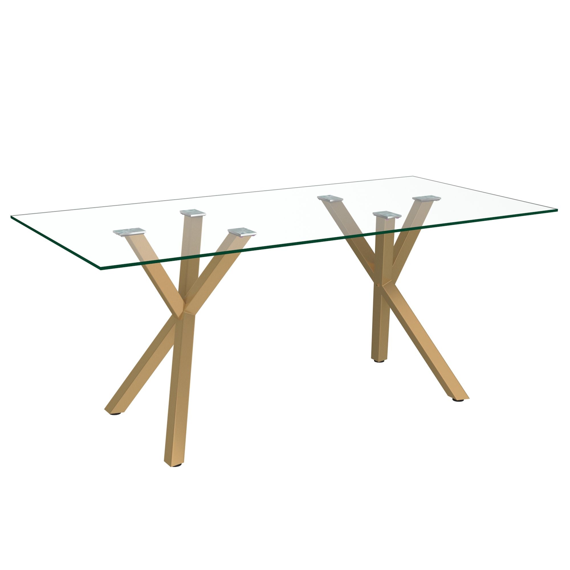 Stark Rectangular Dining Table - elegant tables for dining rooms | Image 1 | InSTYLE Home & Rugs