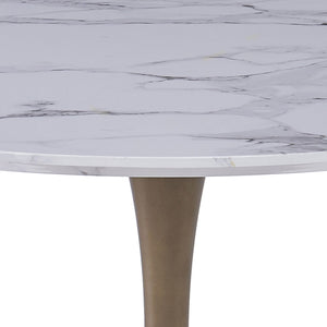 Zilo 40" Round Dining Table - perfect for family meals | Image 4 | InSTYLE Home & Rugs