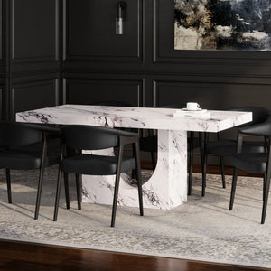 Aurelia Rectangular Dining Table, 71" - perfect for family meals | Image 3 | InSTYLE Home & Rugs