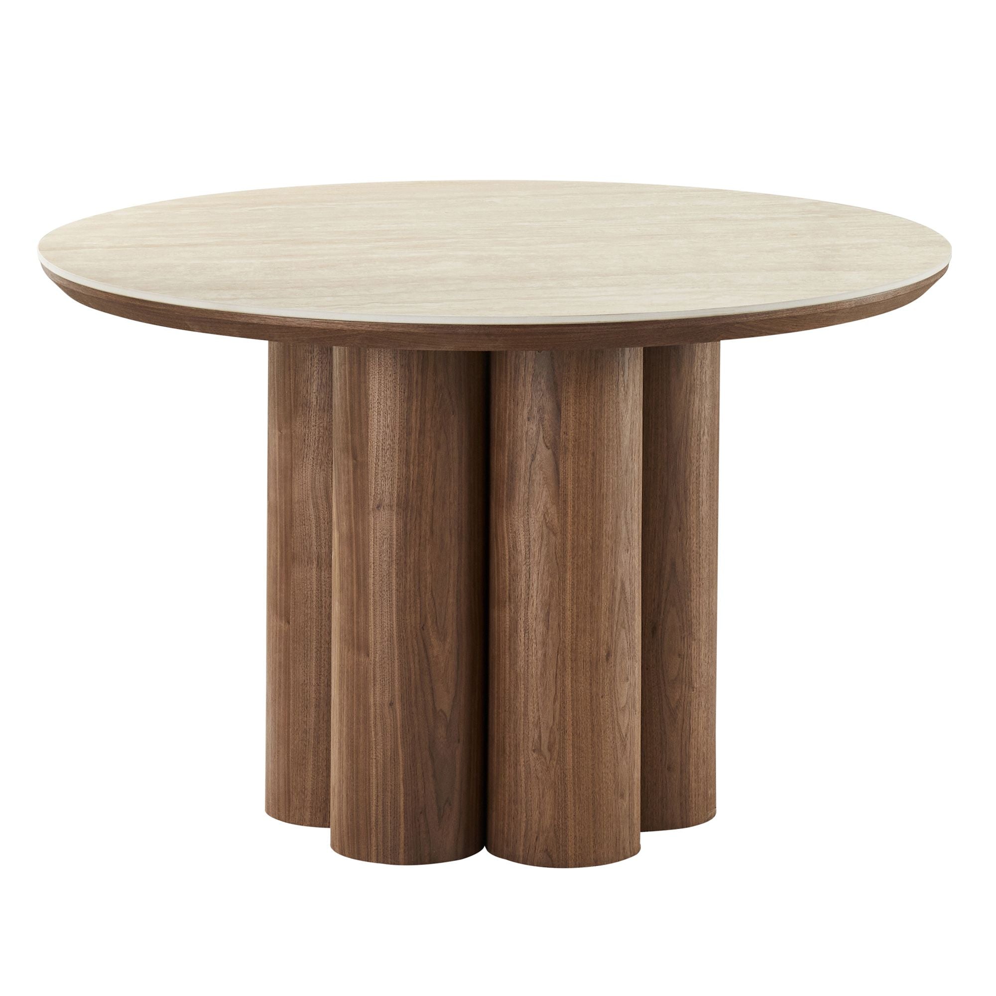 Seaton Round Dining Table, 47" - stylish dining tables for gatherings | Image 1 | InSTYLE Home & Rugs