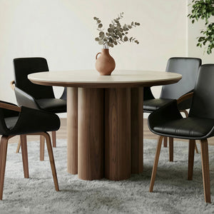 Seaton Round Dining Table, 47" - stylish dining tables for gatherings | Image 2 | InSTYLE Home & Rugs