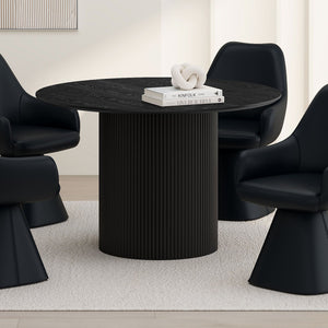 Tovas Round Dining Table, 47" - stylish dining tables for gatherings | Image 4 | InSTYLE Home & Rugs