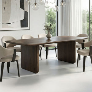 Bazul Rectangular Dining Table, 78" - perfect for family meals | Image 2 | InSTYLE Home & Rugs
